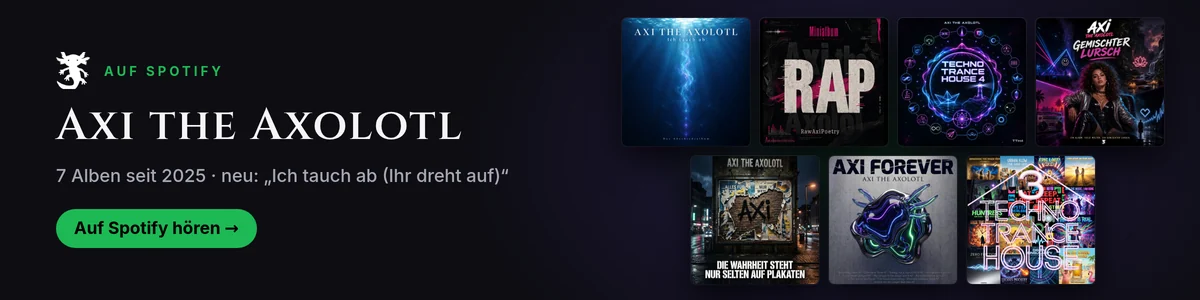 Axi the Axolotl auf Spotify